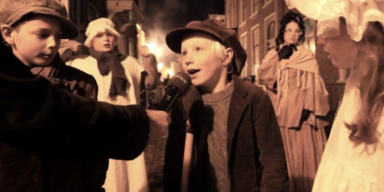 Dickens in Daam: “Zonder mij zou de voorstelling niet door kunnen gaan”.