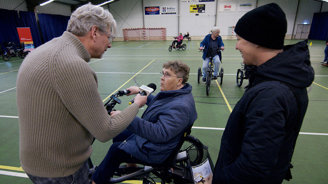 Driewielfiets Ontdek Dag: ‘Mijn moeder komt weer een beetje in het sociale leven’